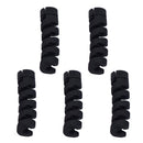 5pcs Bicycle Brake Cable Protector Anti-Friction Protective Cover (Black) Newly