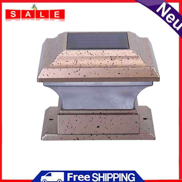 1pc Solar Powered LED Light Waterproof Outdoor Column LED Solar Lights Garden