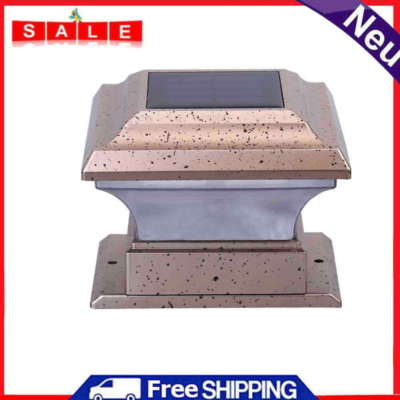 1pc Solar Powered LED Light Waterproof Outdoor Column LED Solar Lights Garden
