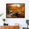 40x30cm Autumn Scenery DIY Paint By Numbers Oil Painting Kit Canvas