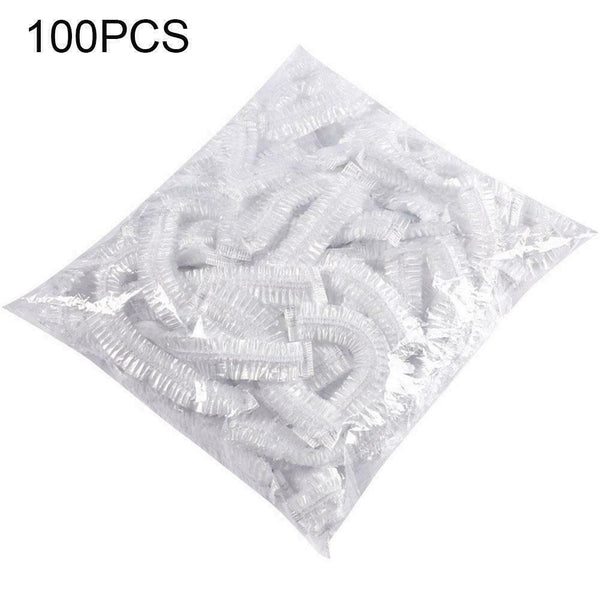 100PCS Disposable Food Cover Plastic Wrap Elastic Kitchen Lids For Fruit L8T8