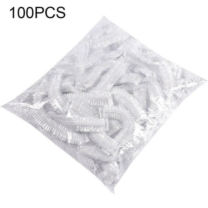 100PCS Disposable Food Cover Plastic Wrap Elastic Kitchen Lids For Fruit L8T8