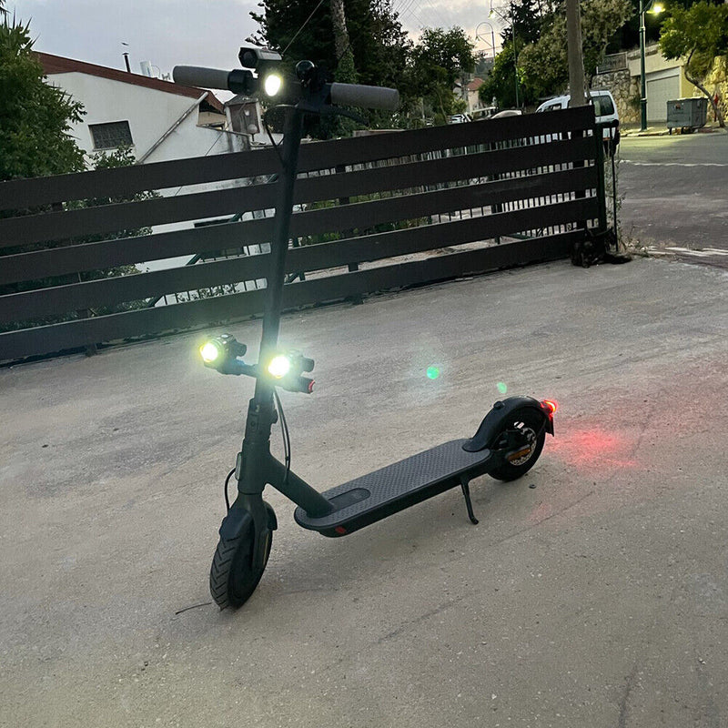 USB Rechargeable Scooter Headlamp Children's Handlebar Zoomable Scooter Front Light