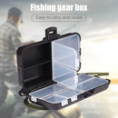 9 Compartments Waterproof Fishing Tackle Lure Bait Hook Box Plastic Storage