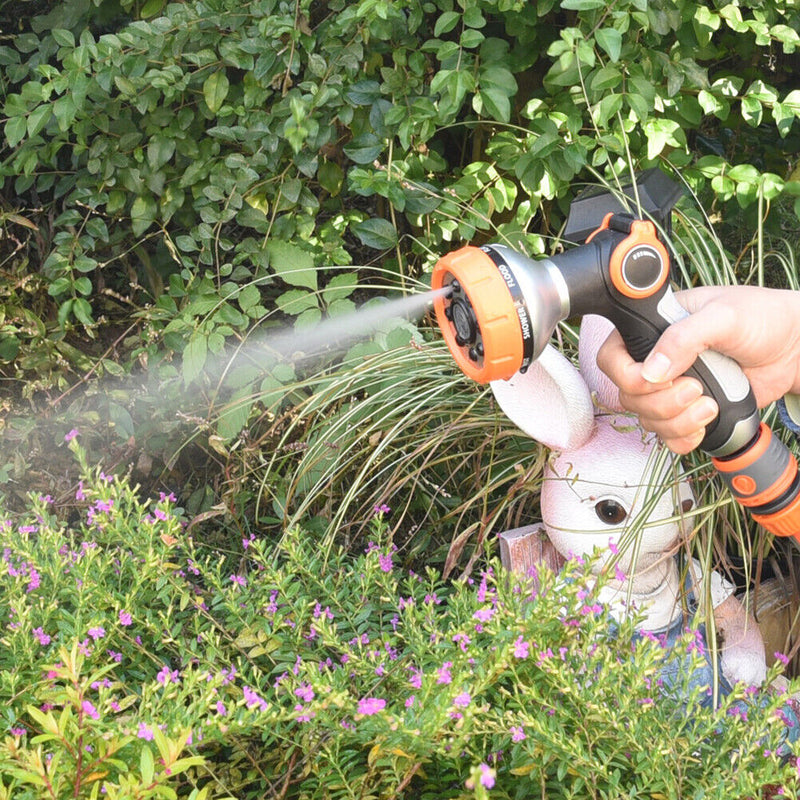 8 Patterns Garden Water Gun Nozzle Car Wash Pressure Watering Sprayer (EU)
