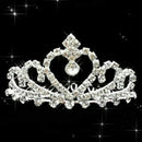 Mini Tiara Hair Clips Princess Crown Comb Costume Accessories For Princess E6B4
