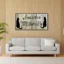 Cat Frameless Picture Oil Paint By Numbers Hand Painted Picture for Living Room