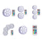 Submersible Colorful Light - Waterproof Adjustable Underwater RGB Lamp (04)