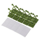 10x Invisible Plants Climbing Wall Sticky Hooks/Vines Clips Fixing Fixture G4T9