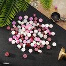100pcs Retro Octagon Sealing Wax Grain Fire Painting Pill Stamping Envelope