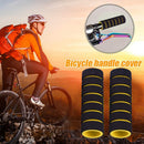 1 Pair Bike Bicycle Handle Bar Sponge Grip Cover Bar Grips Sleeve (Yellow)