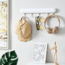 Organizer Free-Punching Shower Hook Robe Hook Wall Hanger Door Rear Hook