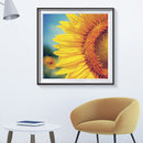 5D Diamond Painting Half Sunflower Full Round Drill DIY Picture Home Decorations