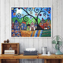 5D DIY Special-shaped Diamond Painting Cross Stitch Craft Kit (R8040 Tree)