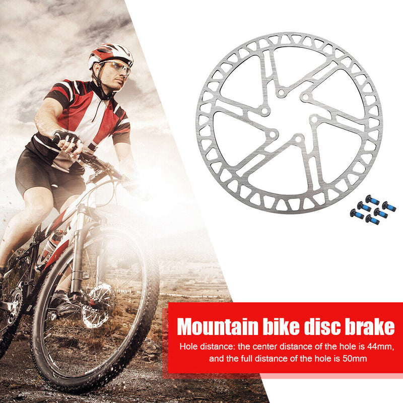 Durable 160mm Riding Equipment MTB Bike Disc Brakes Platter Pad with 6 Screws