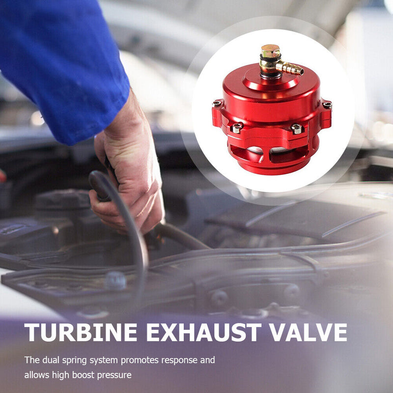 Turbo Blow Off Valve External Wastegate 50mm BOV with Weld on Aluminum Flange