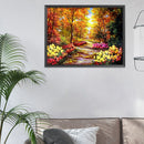 Landscape Series Cotton Cross Stitch 11CT Stamped DIY Manual Needlework Craft
