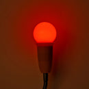 E27 0.5W SMD 2835 LED Bulb Garden Saving Energy Lantern Red Light (A Small)