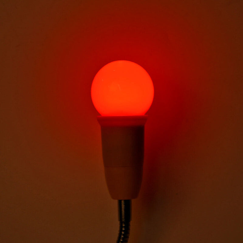 E27 0.5W SMD 2835 LED Bulb Garden Saving Energy Lantern Red Light (A Small)