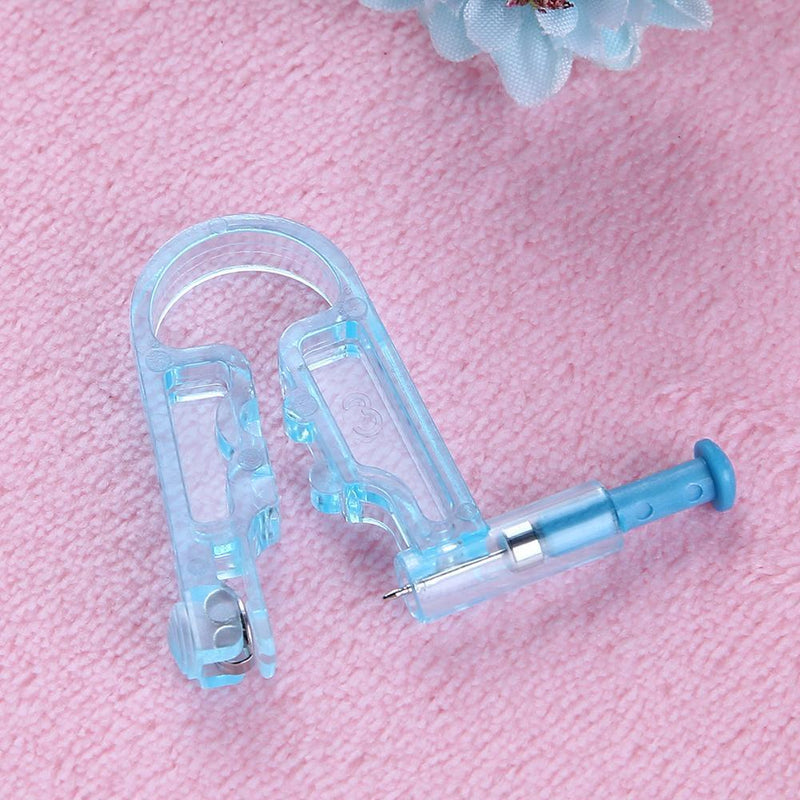 Safe Disposable Sterile Nose Ear Piercing Set Piercing Gun + A