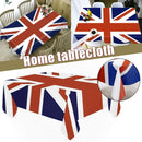 60*60 Union Jack Table Cover Cloth Queen's Platinum Party Jubilee Street R8O6