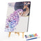 Butterfly Elk Coloring Picture Acrylic Paints Set Frameless Painting By Numbers