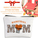 Women Cosmetic Bag - Printed Canvas Cosmetic Pouch Waterproof Toiletry Bag