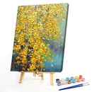 DIY Paint by Number Kit Unique Gift Yellow Flower Pattern Killing Time Tools