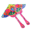 90x50cm Bright Cloth Colorful Butterfly Kite Outdoor Foldable Kites (A) Newly