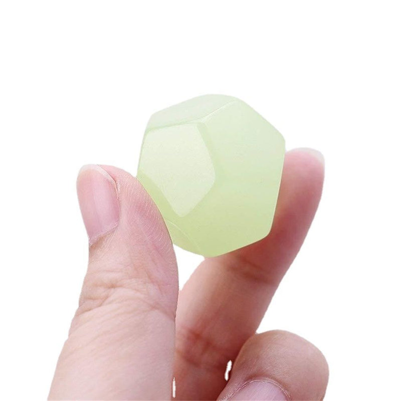 Entertainment Polyhedral Dice Set Board Game Accessory Luminous Blank Dices