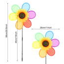 Windmill Flower Spinners Outdoor Ground Stake Wind Spinner For Kids|Children