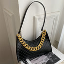Female PU Leather Crossbody Bag Women Chain Trending Small Lady Handbag