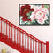 5D Diamond Painting Peony Flower Full Round Mosaic Canvas Picture DIY Home Decor