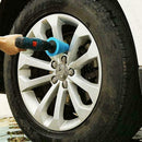 1x Blue Cone Shaped Polishing Sponge Tool For Car Hub Wheel J6U6 Automobile K8T9