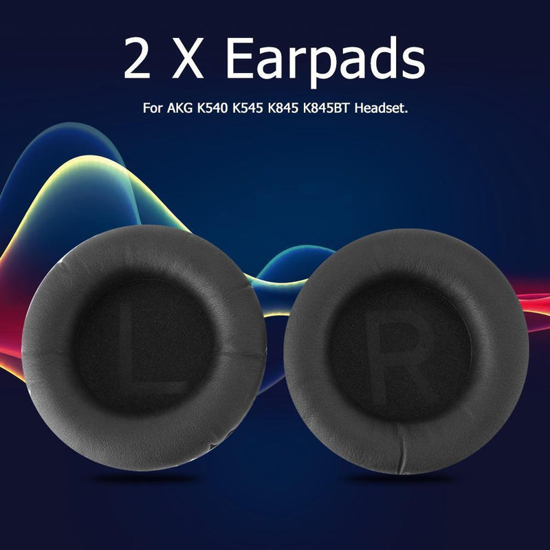 1 Pair Replacement Earpads Cusion for AKG K540 K545 K845 K845BT Headphone Newly