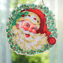 Diamond Painting Flower Wreath Rhinestone Drawing Garland for Door Home Decor