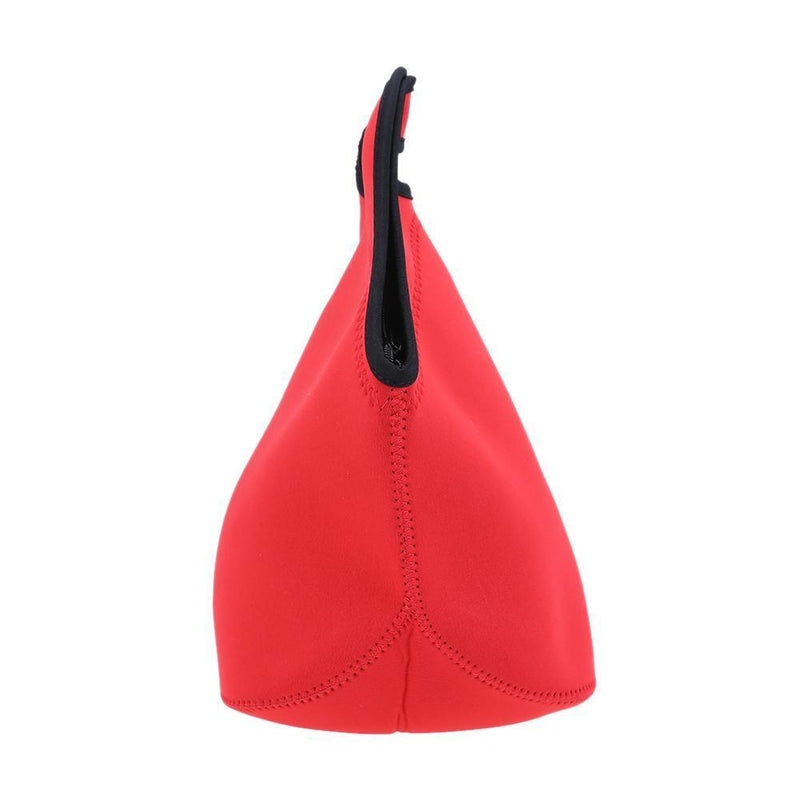 Neoprene Lunch Tote Bag Insulated Waterproof Lunch Box Container (Red)