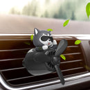 Car Air Freshener - Air Outlet Vent Aromatherapy Diffuser Ornaments (Black)