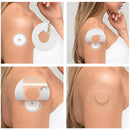 10x Waterproof Adhesive Patches Sports Sensor Covers Overpatch Tape (Nude) Newly