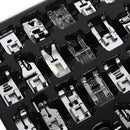 32 PCS Domestic Sewing Machine Foot Feet For Brother Singer Set