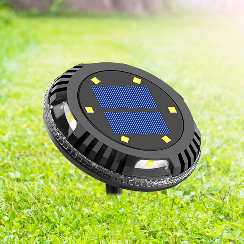 LED Solar Underground Light Pathway Waterproof Buried Lamp (Colorful Light)