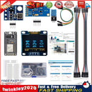 ESP8266 Weather Station Kit Temperature Humidity LCD Display Component Set Newly