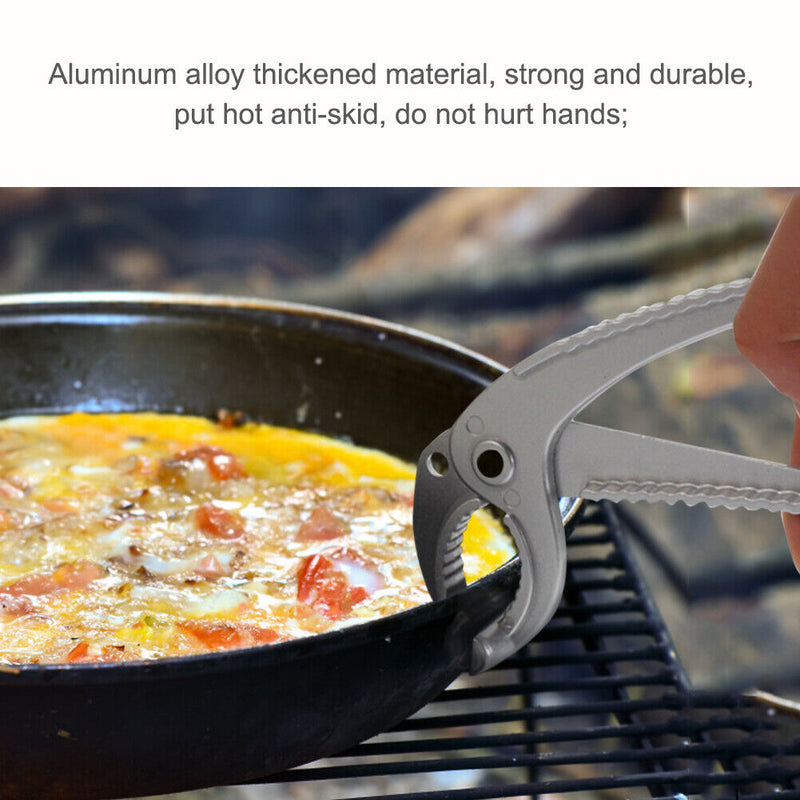 Aluminum Alloy Clamp Durable Clamp Kitchenware for Kitchen Camping Barbecue