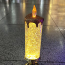 LED Candle Lights 7-color Gradient LED Nightlights for Dinner Room (Rose Red)