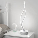 LED Table Lamp Modern Decorative Curved Bedside Light for Home Bedroom Part