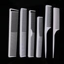 6pcs/set Anti Static Hairdresser Barber Salon Haircut Comb Pro Styling Tool