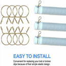 420pcs/box Fuel Line Pipe Clips Hose Clamp Spring Pipe Clips Water Pipe Buckle
