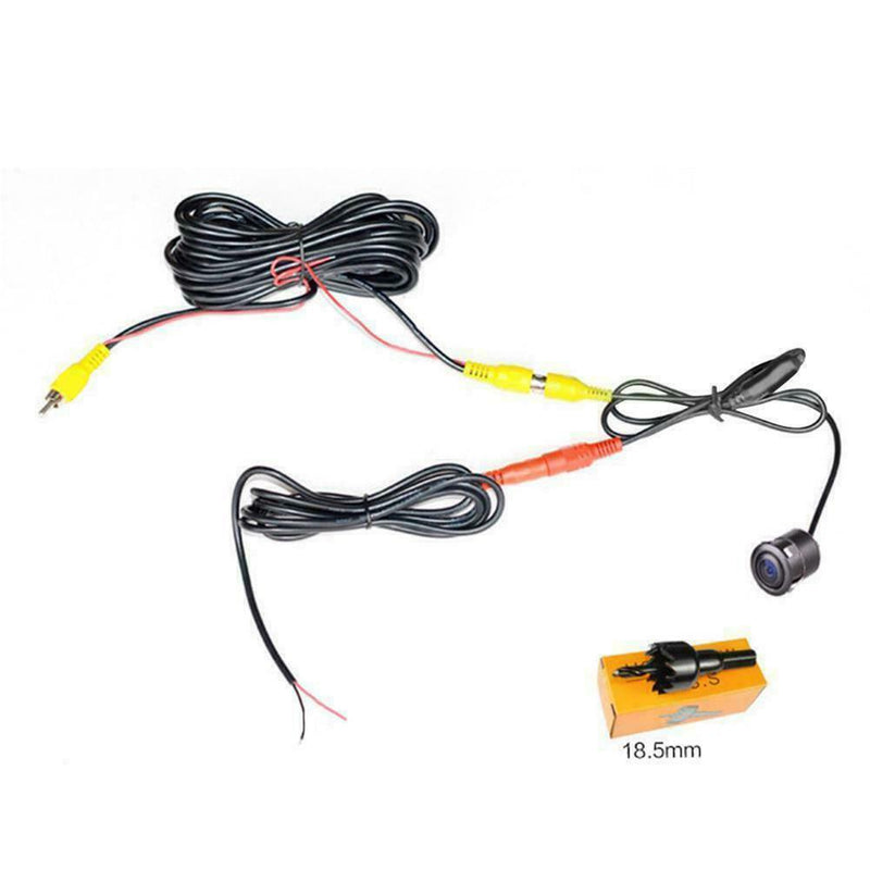 Backup Reverse CarCamera Flush MountS Mini 18.5mm HD Waterproof Nightvision X9H4