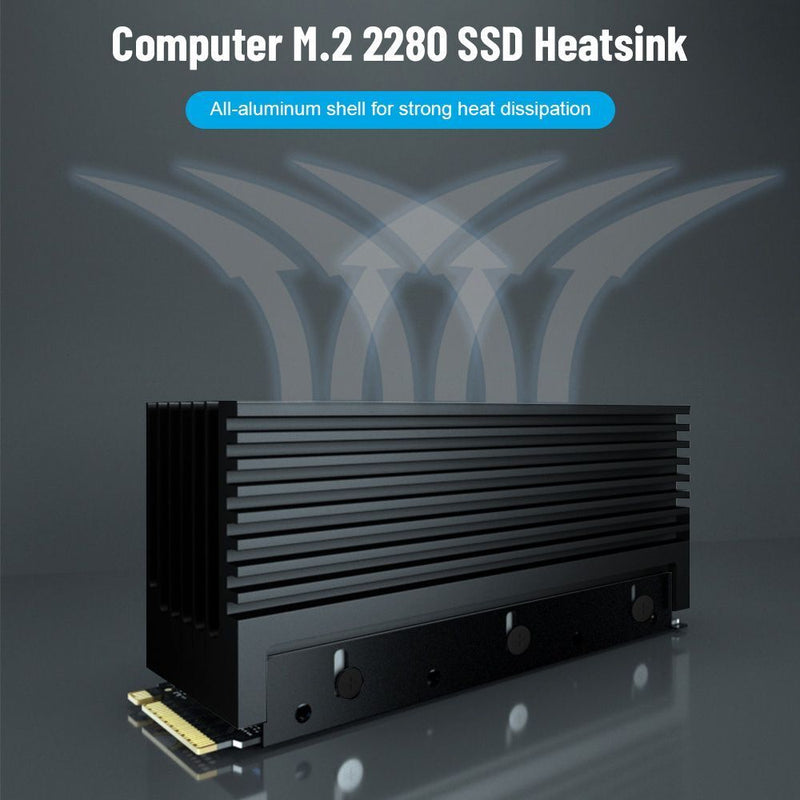 Drive Mute SSD Heatsink M.2 2280 Heat Sink Computer Radiator Drives Radiator