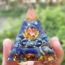 Energy Orgone Generator Pyramid Healing Reiki Chakra Meditation Home Decor Gift